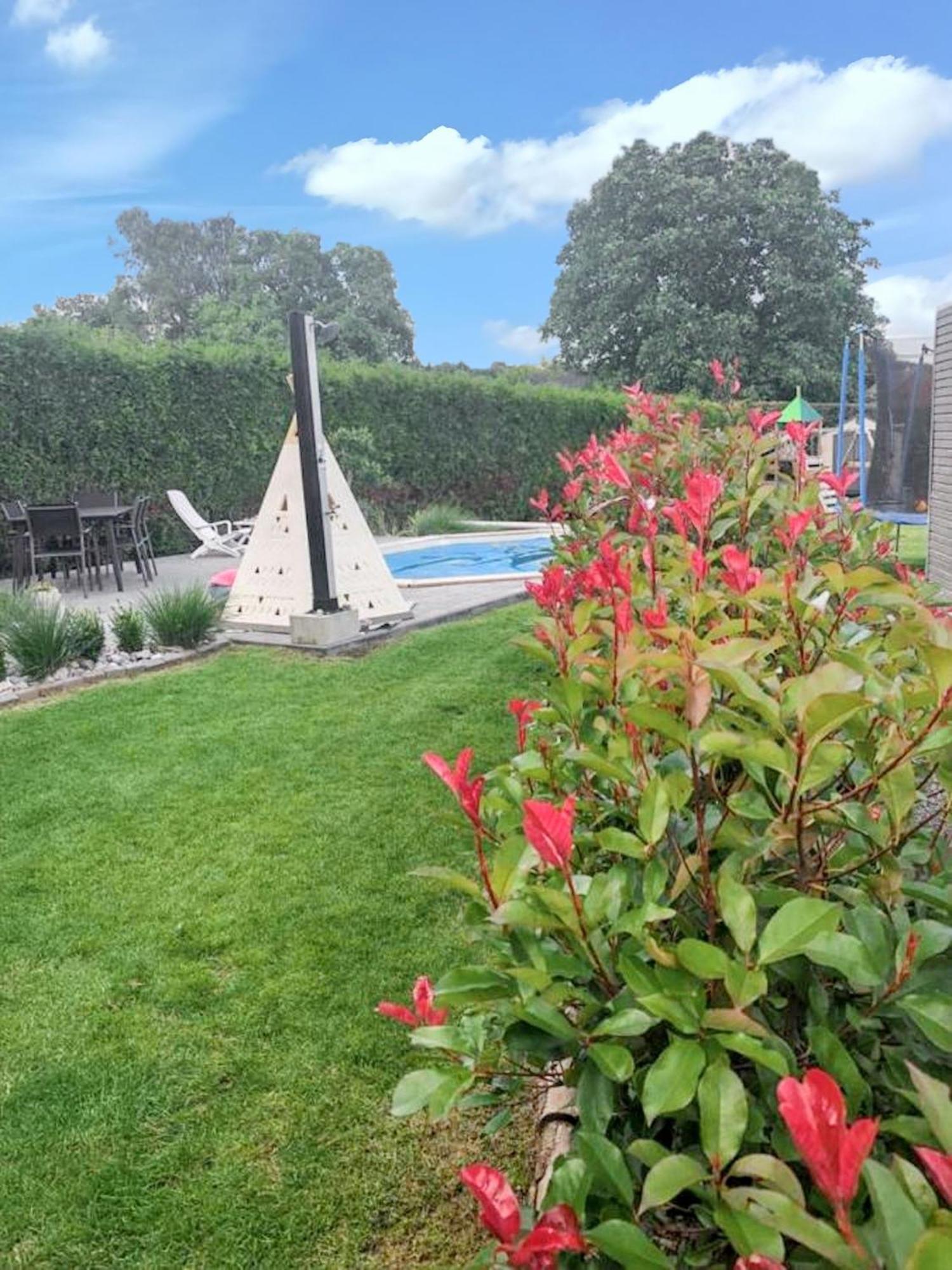 Charming House In Hamois With Shared Pool Villa Luaran gambar